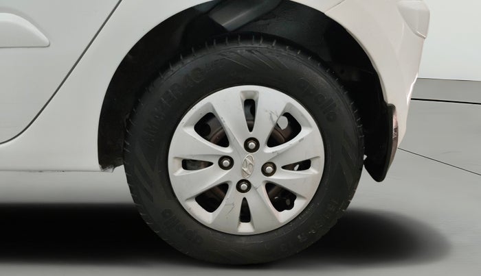 2013 Hyundai i10 SPORTZ 1.2 AT, Petrol, Automatic, 74,410 km, Left Rear Wheel