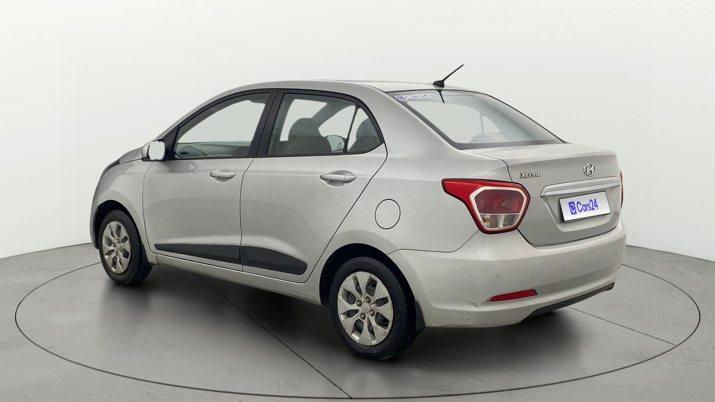 2016 Hyundai Xcent S AT 1.2, Petrol, Automatic, 52,964 km, Left Back Diagonal