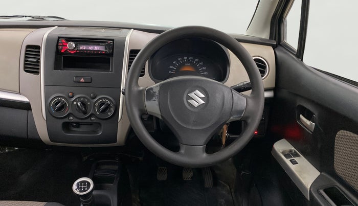 2013 Maruti Wagon R 1.0 LXI CNG, CNG, Manual, 63,165 km, Steering Wheel Close Up