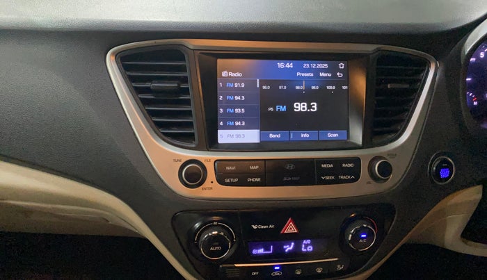 2017 Hyundai Verna 1.6 VTVT SX (O) AT, Petrol, Automatic, 43,739 km, Air Conditioner