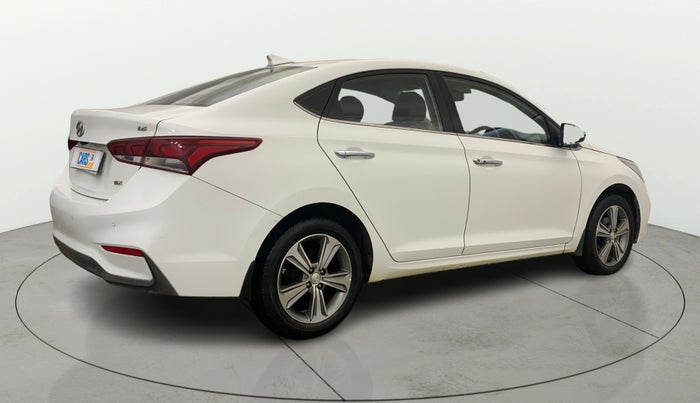 2019 Hyundai Verna 1.6 VTVT SX (O) AT, Petrol, Automatic, 79,119 km, Right Back Diagonal