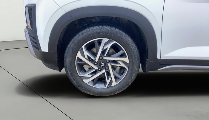 2024 Hyundai Creta SX (O) IVT 1.5 PETROL, Petrol, Automatic, 24,755 km, Left Front Wheel