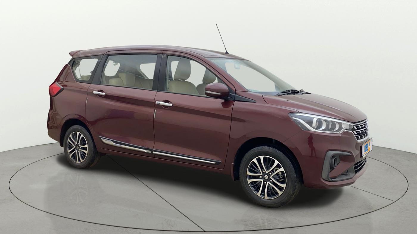 2023 Maruti Ertiga ZXI (O) CNG, CNG, Manual, 80,552 km, Right Front Diagonal