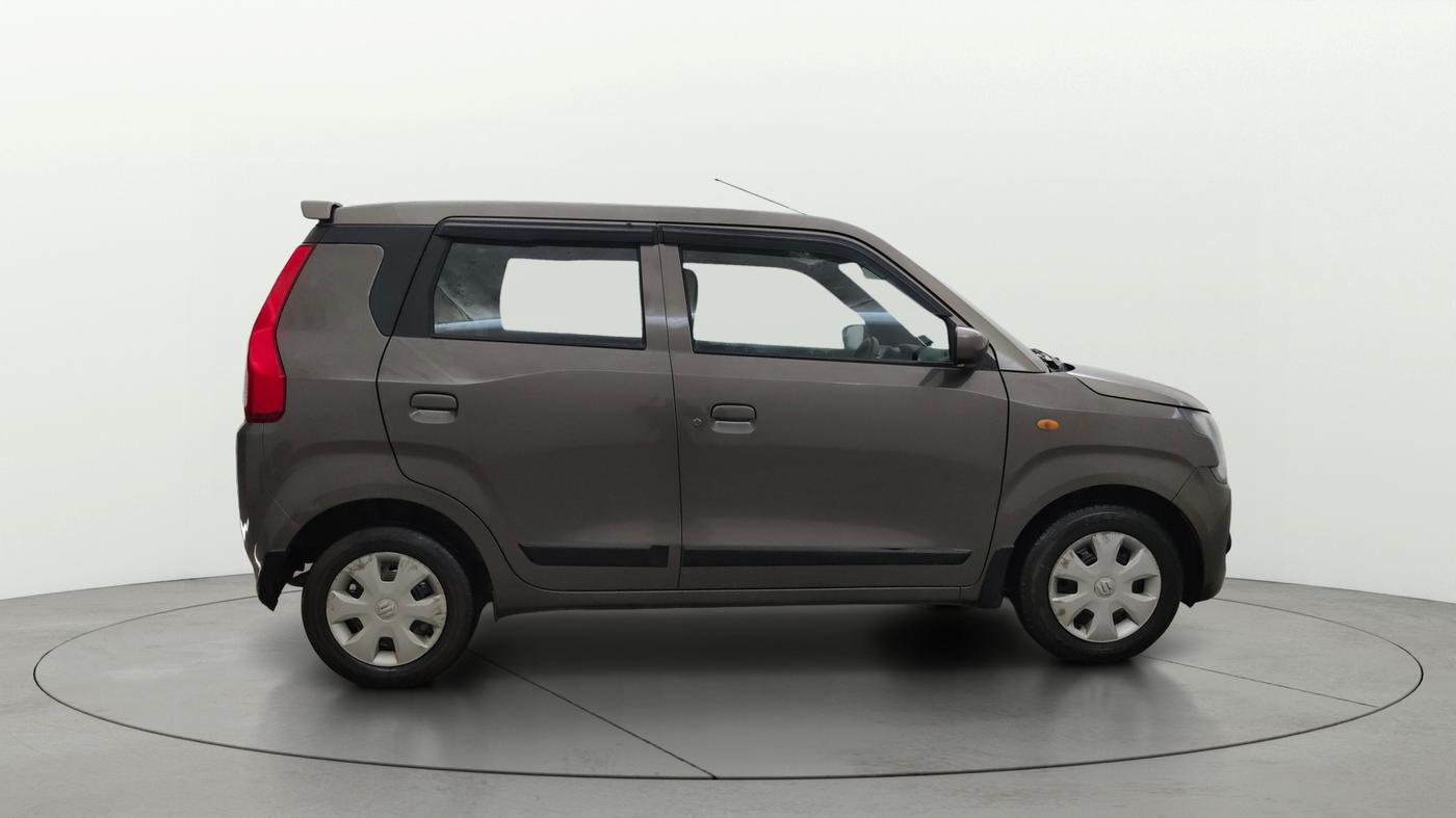 2019 Maruti New Wagon-R VXI 1.0, Petrol, Manual, 46,570 km, Right Side View