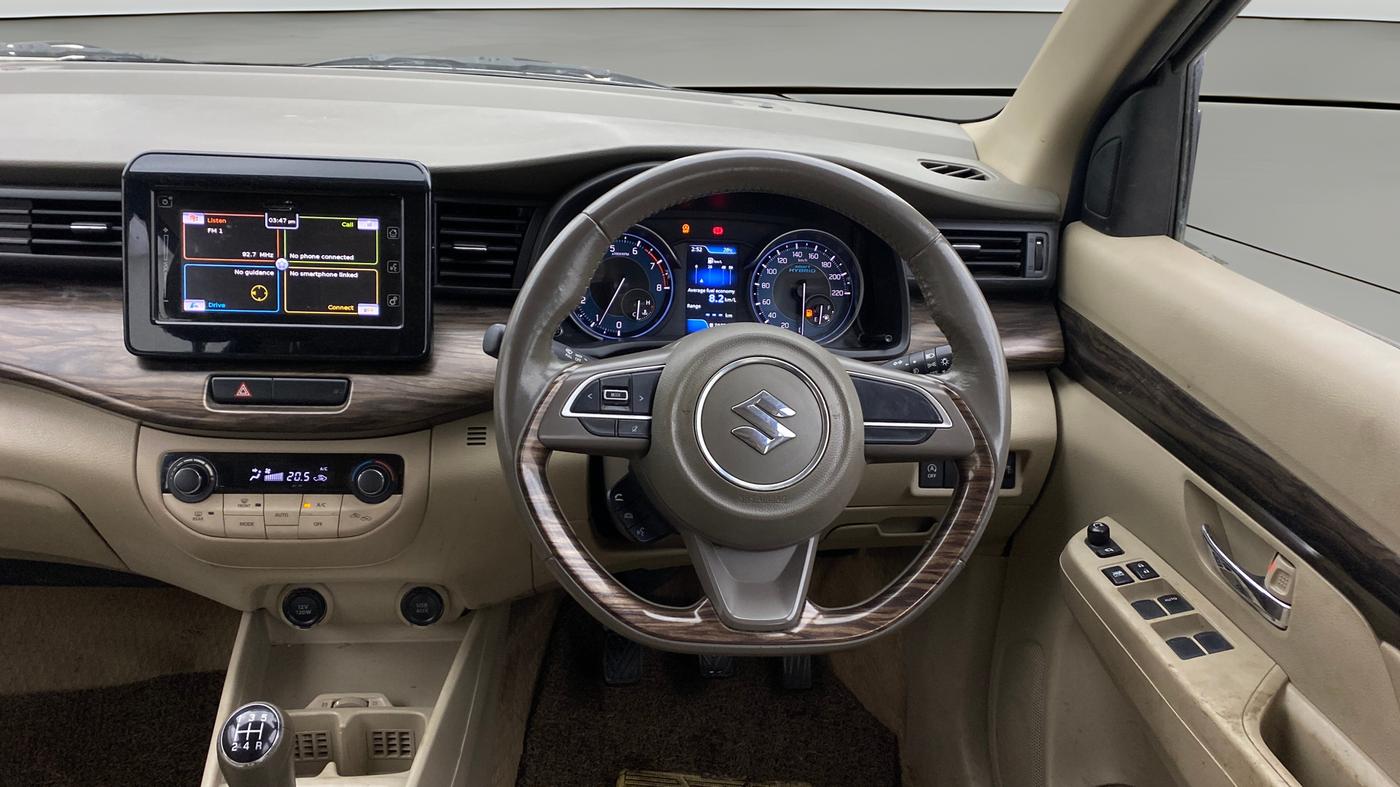 2019 Maruti Ertiga ZXI+ SHVS, Petrol, Manual, 82,157 km, Steering Wheel Close Up