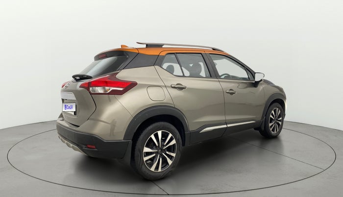 2019 Nissan Kicks XV PREMIUM O DUAL TONE DIESEL, Diesel, Manual, 1,04,656 km, Right Back Diagonal