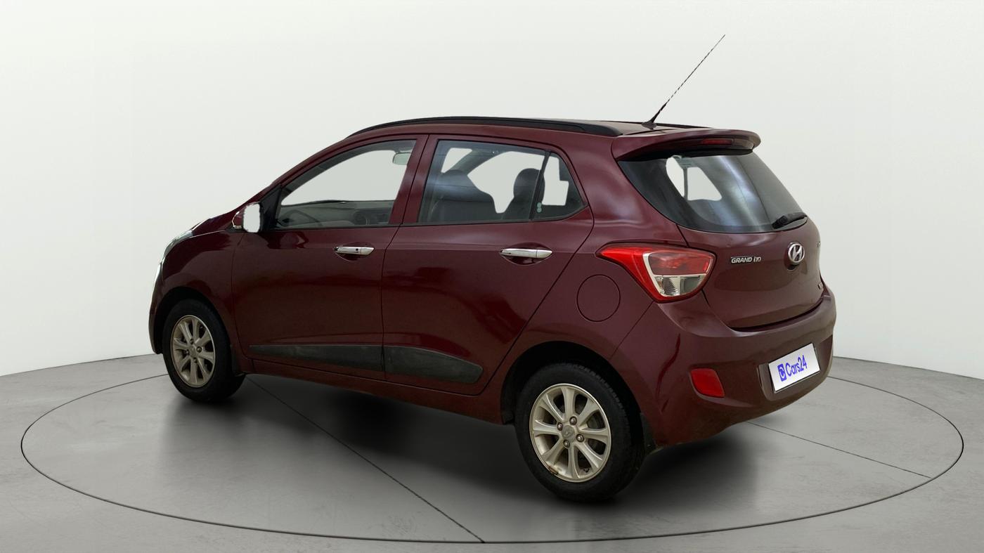 2016 Hyundai Grand i10 ASTA 1.2 KAPPA VTVT, Petrol, Manual, 37,584 km, Left Back Diagonal