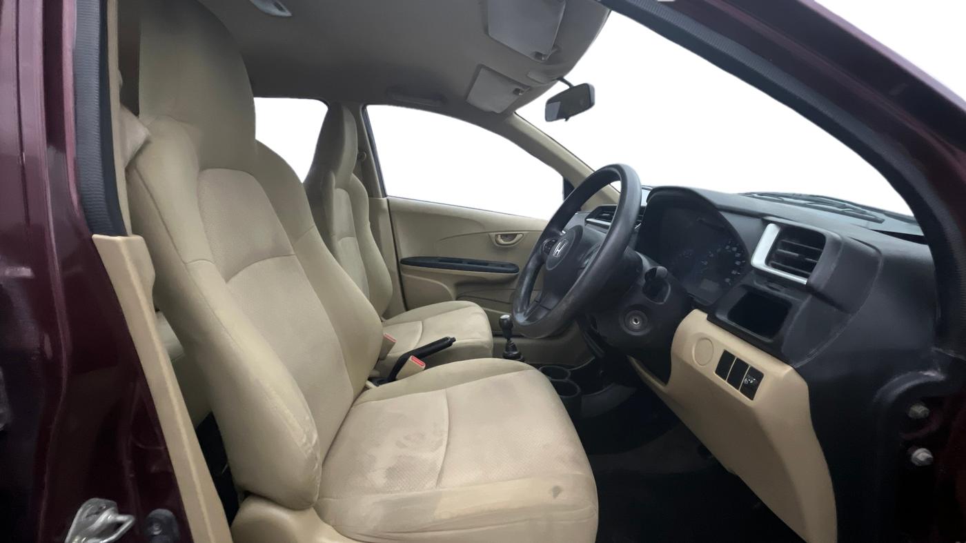 2016 Honda Amaze 1.2L I-VTEC S, Petrol, Manual, 31,253 km, Right Side Front Door Cabin
