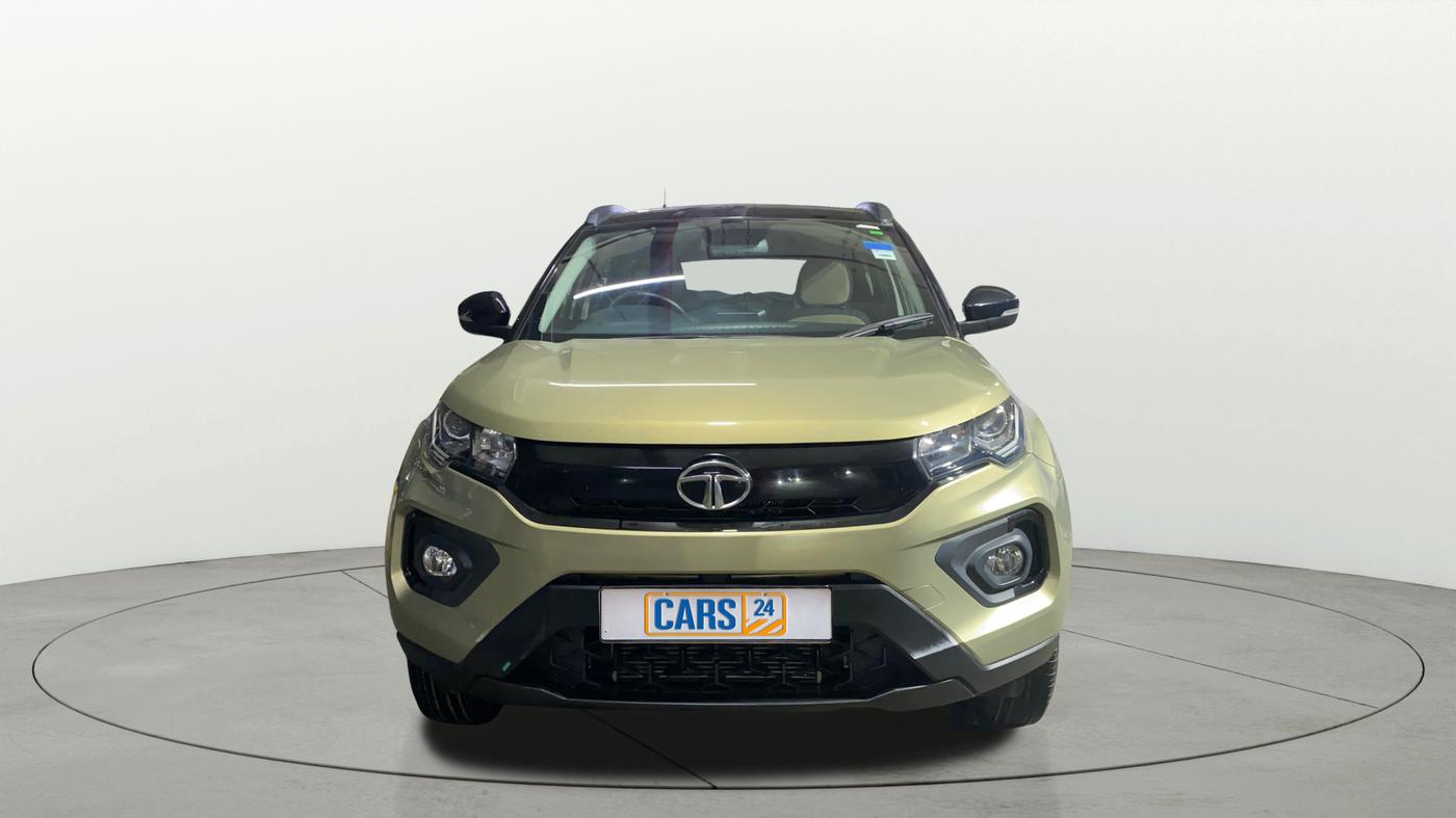 2022 Tata NEXON XZA PLUS (PREMIUM) KAZIRANGA PETROL, Petrol, Automatic, 7,002 km, Front