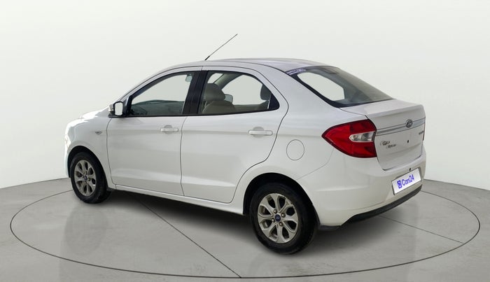 2017 Ford Figo Aspire TITANIUM 1.5 PETROL AT, Petrol, Automatic, 52,401 km, Left Back Diagonal