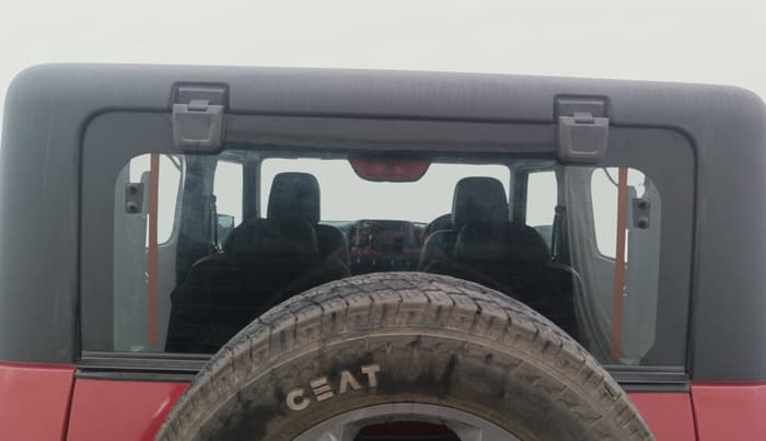 2022 Mahindra Thar LX HT PETROL 4WD MT, Petrol, Manual, 44,522 km, Rear Windshield