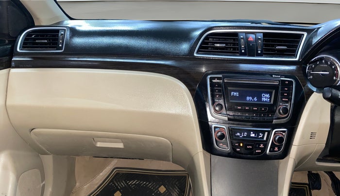 2017 Maruti Ciaz ZETA 1.4  MT PETROL, Petrol, Manual, 90,673 km, Air Conditioner