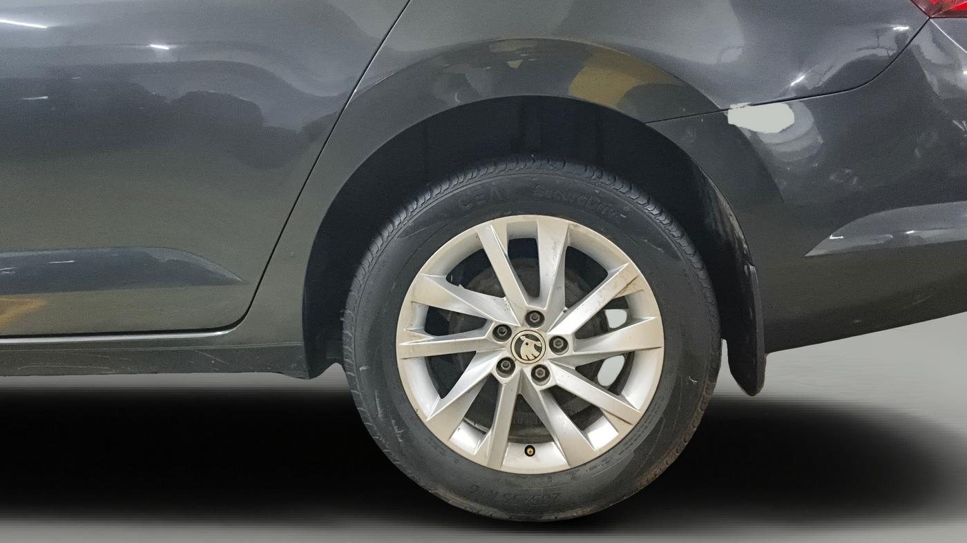 2023 Skoda SLAVIA AMBITION 1.0L TSI AT, Petrol, Automatic, 28,137 km, Left Rear Wheel