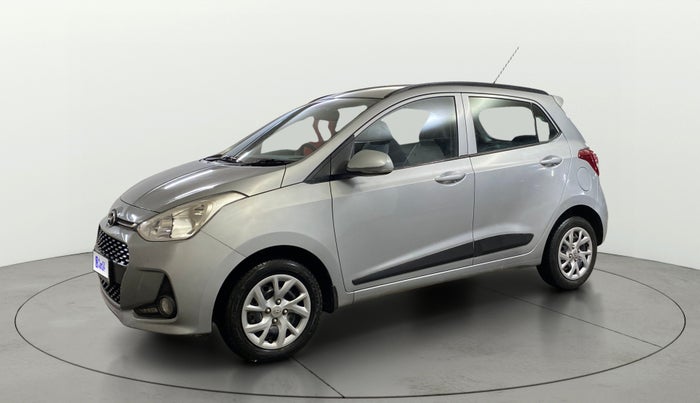 2019 Hyundai Grand i10 SPORTZ 1.2 KAPPA VTVT, Petrol, Manual, 28,424 km, Left Front Diagonal
