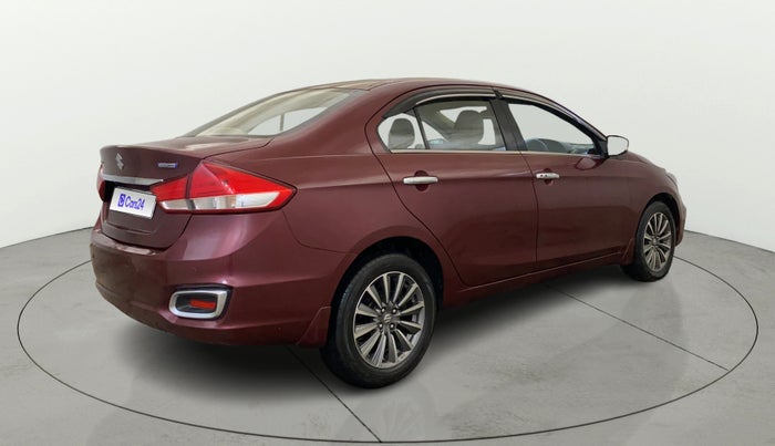 2019 Maruti Ciaz ALPHA  AT 1.5 SHVS PETROL, Petrol, Automatic, 90,492 km, Right Back Diagonal
