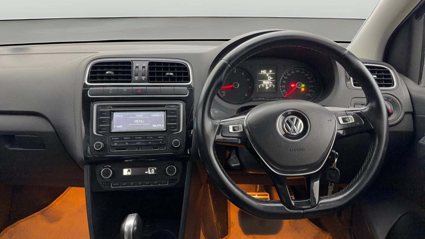 2014 Volkswagen Polo GT TSI AT, Petrol, Automatic, 96,653 km, Steering Wheel Close Up