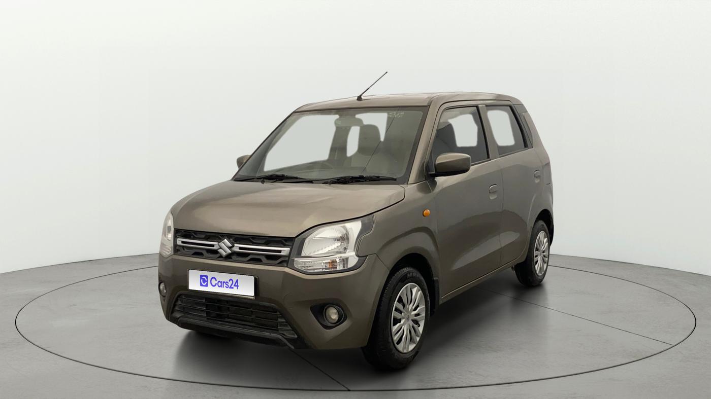 2020 Maruti New Wagon-R VXI 1.0, Petrol, Manual, 60,585 km, Left Front Diagonal