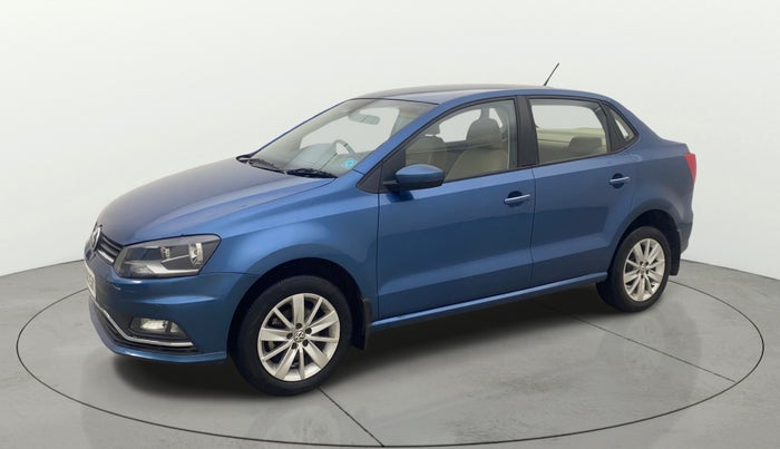 2017 Volkswagen Ameo HIGHLINE PLUS 1.5L AT 16 ALLOY, Diesel, Automatic, 71,356 km, Left Front Diagonal