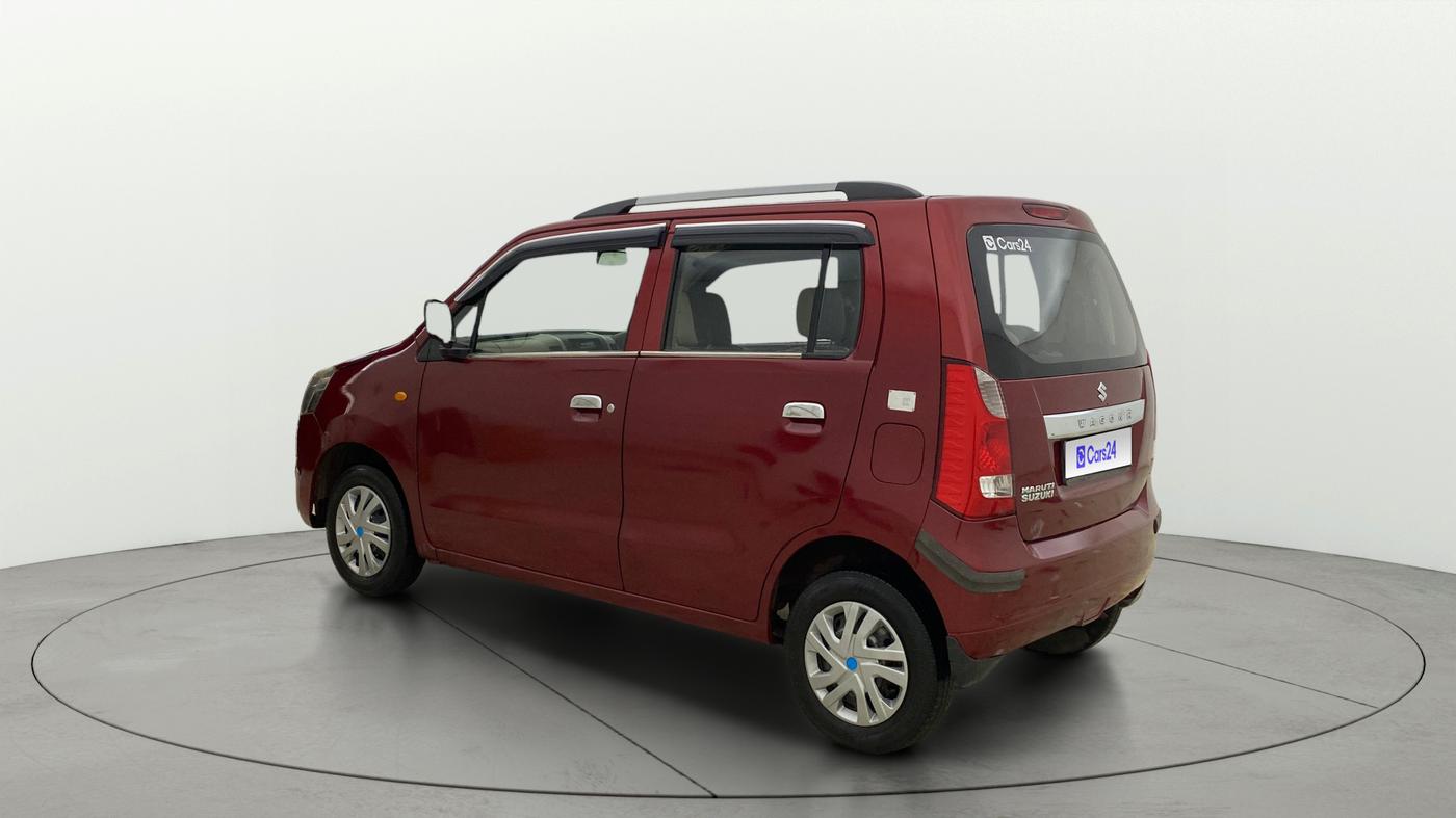 2018 Maruti Wagon R 1.0 LXI CNG, CNG, Manual, 65,863 km, Left Back Diagonal