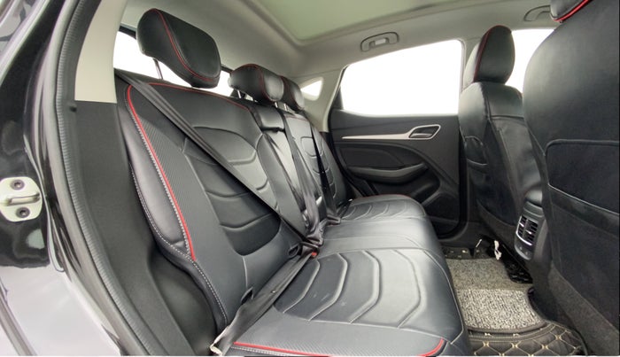2023 MG ASTOR  SMART BLACK STORM EDITION , Petrol, Manual, 5,000 km, Right Side Rear Door Cabin