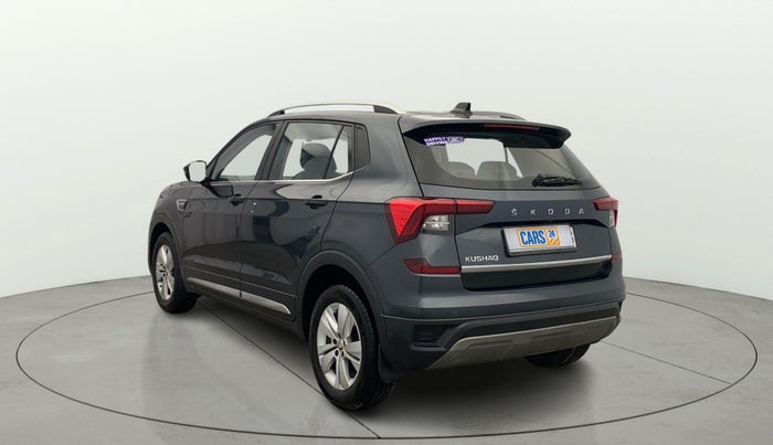2022 Skoda KUSHAQ AMBITION 1.0L TSI AT, Petrol, Automatic, 29,310 km, Left Back Diagonal