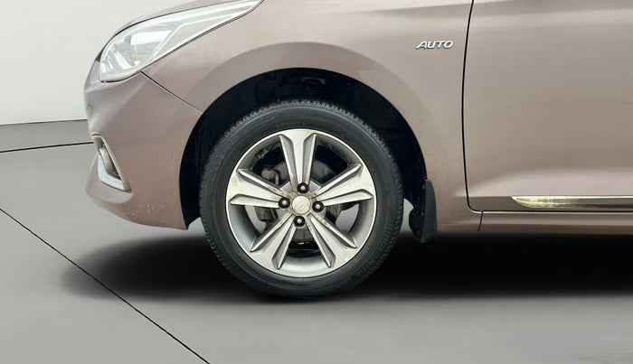 2019 Hyundai Verna 1.6 VTVT SX + AT, Petrol, Automatic, 48,992 km, Left Front Wheel