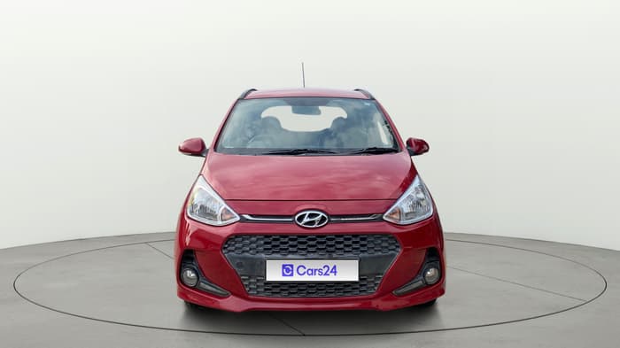 2017 Hyundai Grand i10 SPORTZ 1.2 KAPPA VTVT, Petrol, Manual, 55,295 km, Front