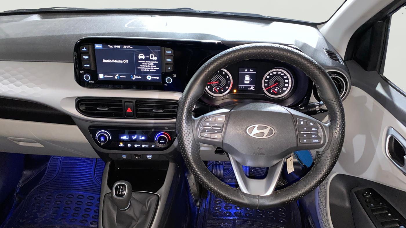 2023 Hyundai GRAND I10 NIOS SPORTZ 1.2 KAPPA VTVT, Petrol, Manual, 5,168 km, Steering Wheel Close Up