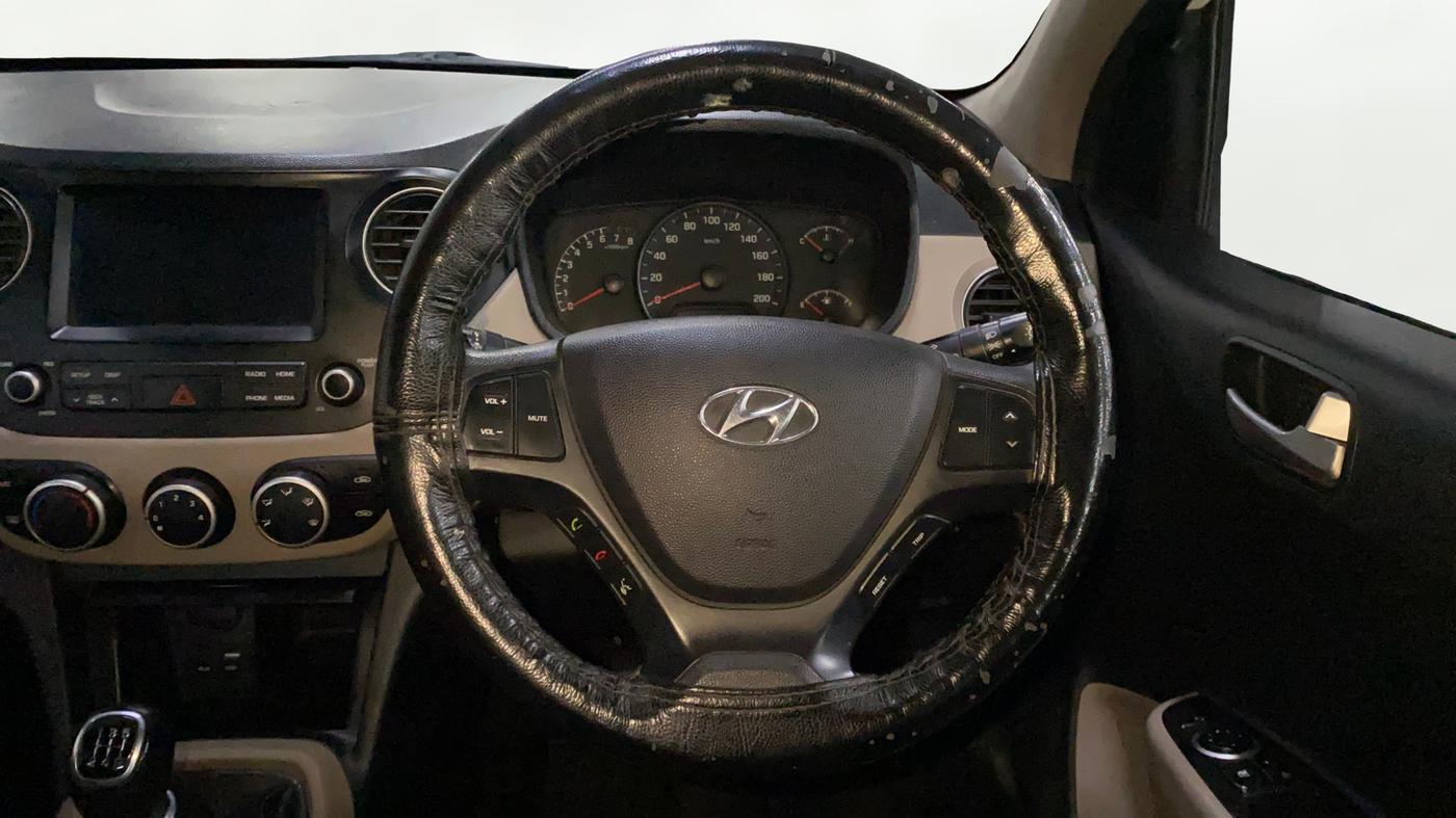 2018 Hyundai Xcent SX 1.2, Petrol, Manual, 48,133 km, Steering Wheel Close Up