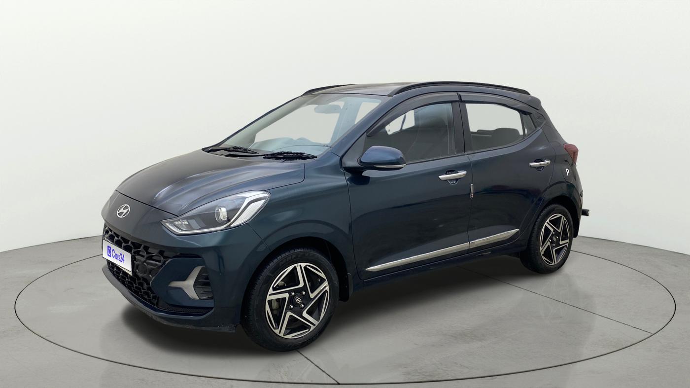 2023 Hyundai GRAND I10 NIOS ASTA AMT 1.2 KAPPA VTVT, Petrol, Automatic, 17,999 km, Left Front Diagonal