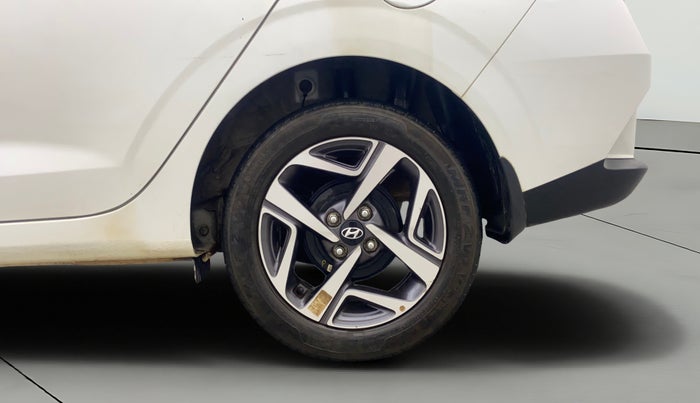 2022 Hyundai AURA SX PLUS 1.2 AMT, Petrol, Automatic, 14,943 km, Left Rear Wheel