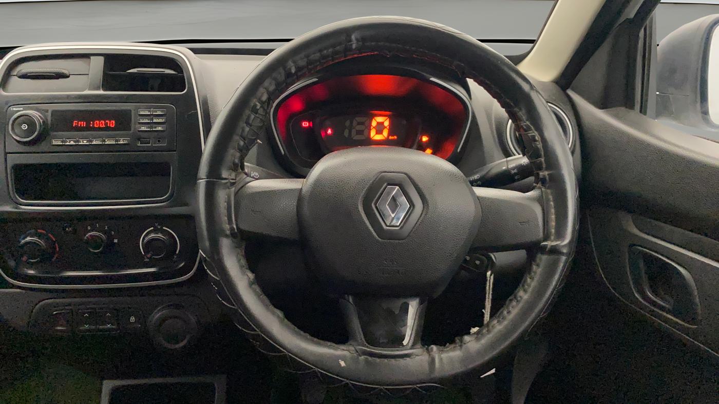 2019 Renault Kwid RXL, Petrol, Manual, 55,271 km, Steering Wheel Close Up