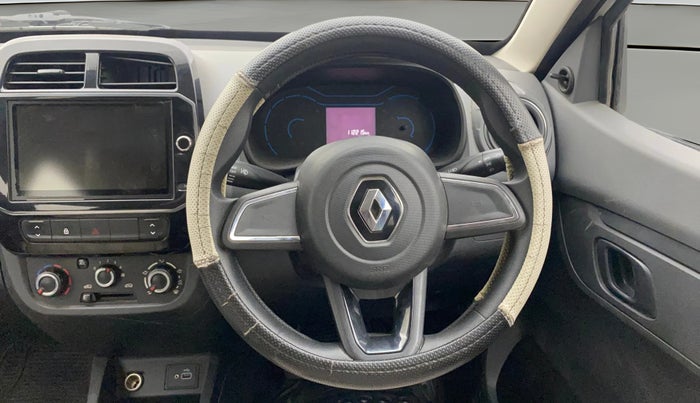 2020 Renault Kwid RXT 1.0 (O), Petrol, Manual, 11,219 km, Steering Wheel Close Up