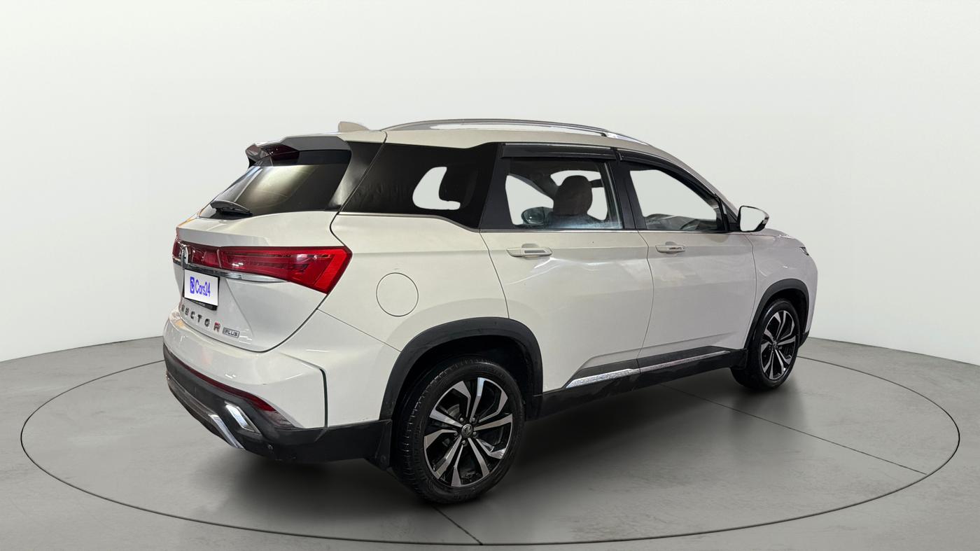 2023 MG HECTOR PLUS SHARP PRO 1.5 PETROL TURBO CVT 6 STR, Petrol, Automatic, 43,197 km, Right Back Diagonal