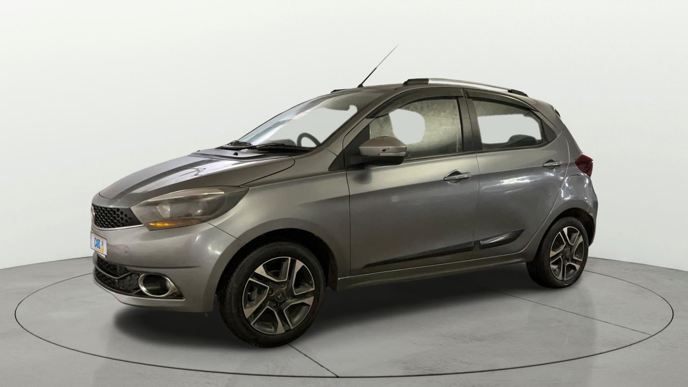 2019 Tata Tiago XZ PLUS PETROL, CNG, Manual, 93,892 km, Left Front Diagonal