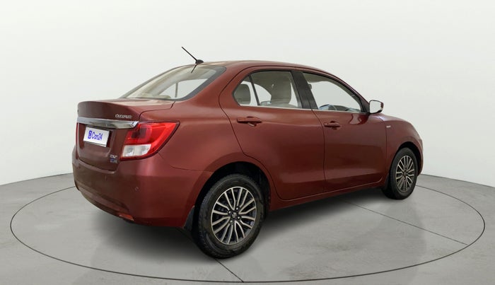 2017 Maruti Dzire ZXI PLUS AMT, Petrol, Automatic, 1,22,322 km, Right Back Diagonal