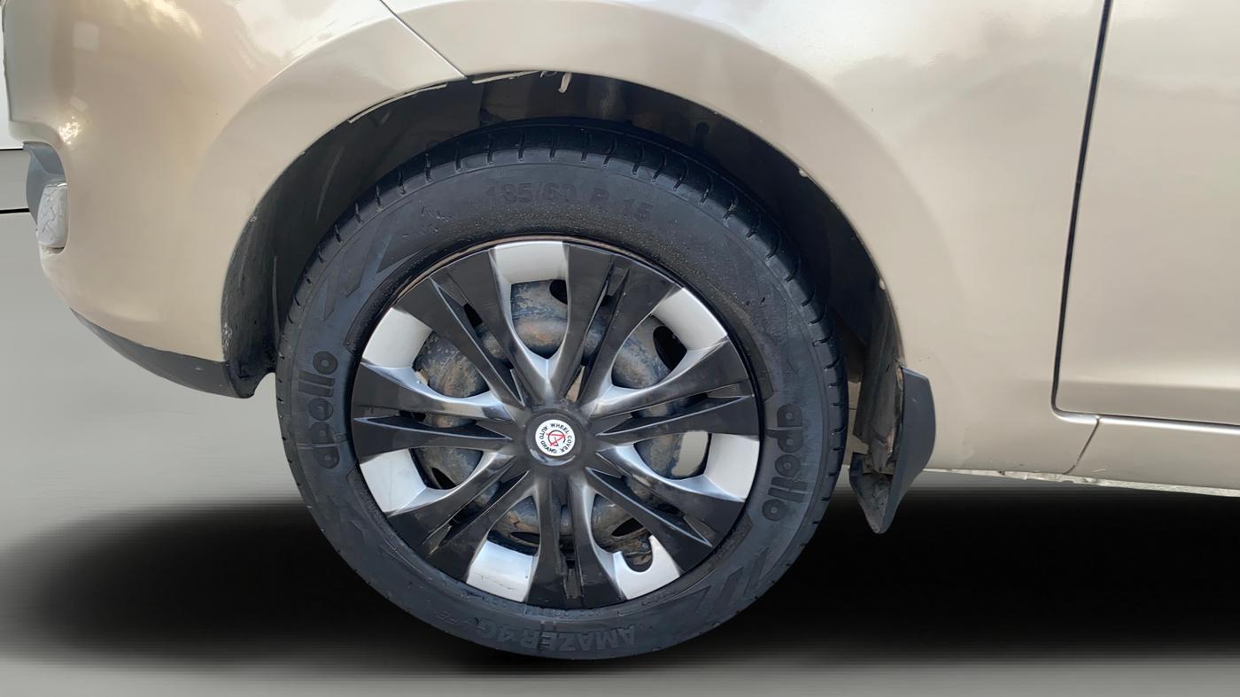 2016 Tata Zest XMS PETROL, Petrol, Manual, 96,724 km, Left Front Wheel