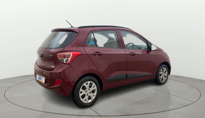 2015 Hyundai Grand i10 SPORTZ 1.2 KAPPA VTVT, Petrol, Manual, 62,951 km, Right Back Diagonal