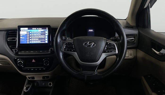 2021 Hyundai Verna SX (O) 1.5 CRDI AT, Diesel, Automatic, 1,08,132 km, Steering Wheel Close Up