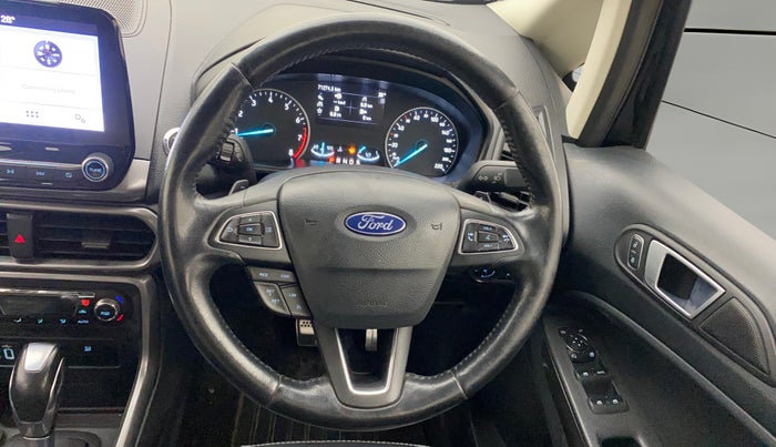 2019 Ford Ecosport TITANIUM + 1.5L PETROL AT, Petrol, Automatic, 71,239 km, Steering Wheel Close Up