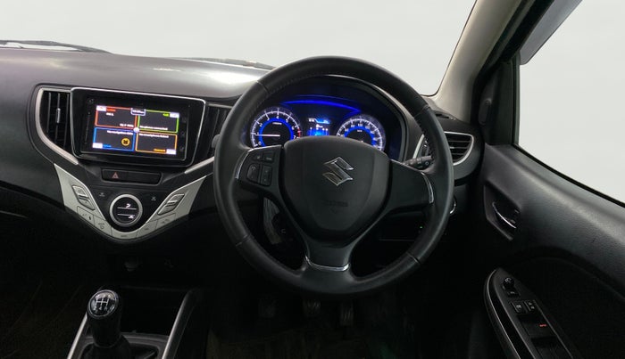 2018 Maruti Baleno ALPHA PETROL 1.2, Petrol, Manual, 13,057 km, Steering Wheel Close Up