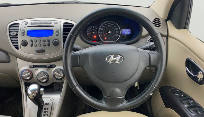2012 Hyundai i10 SPORTZ 1.2 AT, Petrol, Automatic, 16,568 km, Steering Wheel Close Up