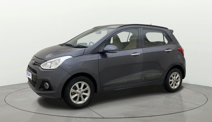 2015 Hyundai Grand i10 ASTA AT 1.2 KAPPA VTVT, Petrol, Automatic, 89,502 km, Left Front Diagonal