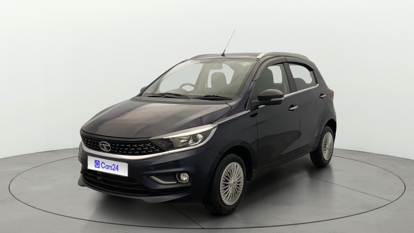 2022 Tata Tiago XZ PLUS CNG, CNG, Manual, 1,11,624 km, Left Front Diagonal