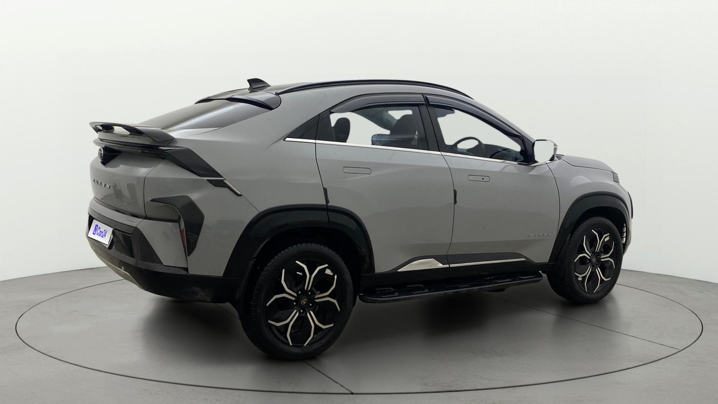 2024 Tata Curvv Creative Plus S 1.2 Petrol 7DCA, Petrol, Automatic, 25,382 km, Right Back Diagonal