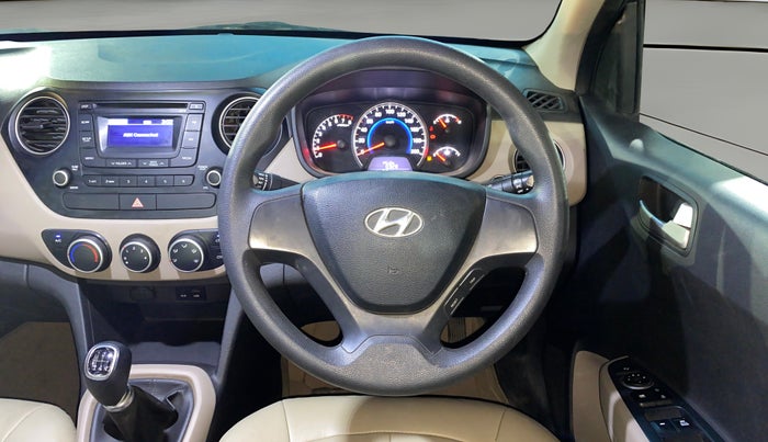 2014 Hyundai Grand i10 SPORTZ 1.2 KAPPA VTVT, Petrol, Manual, 41,599 km, Steering Wheel Close Up