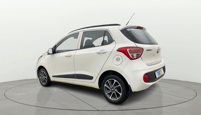 2018 Hyundai Grand i10 SPORTZ (O) AT 1.2 KAPPA VTVT, Petrol, Automatic, 20,824 km, Left Back Diagonal