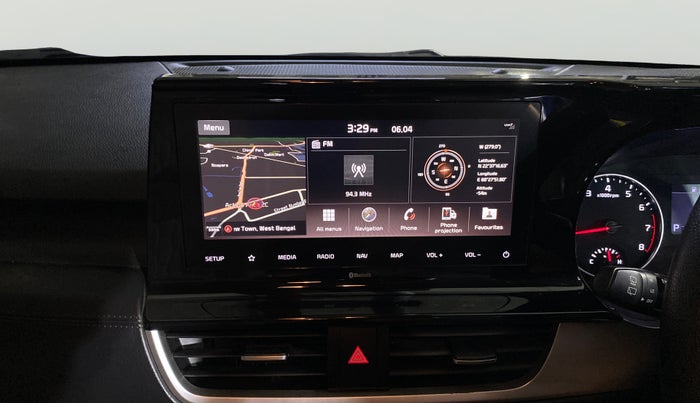 2020 KIA SELTOS HTX IVT 1.5 PETROL, Petrol, Automatic, 53,835 km, Air Conditioner