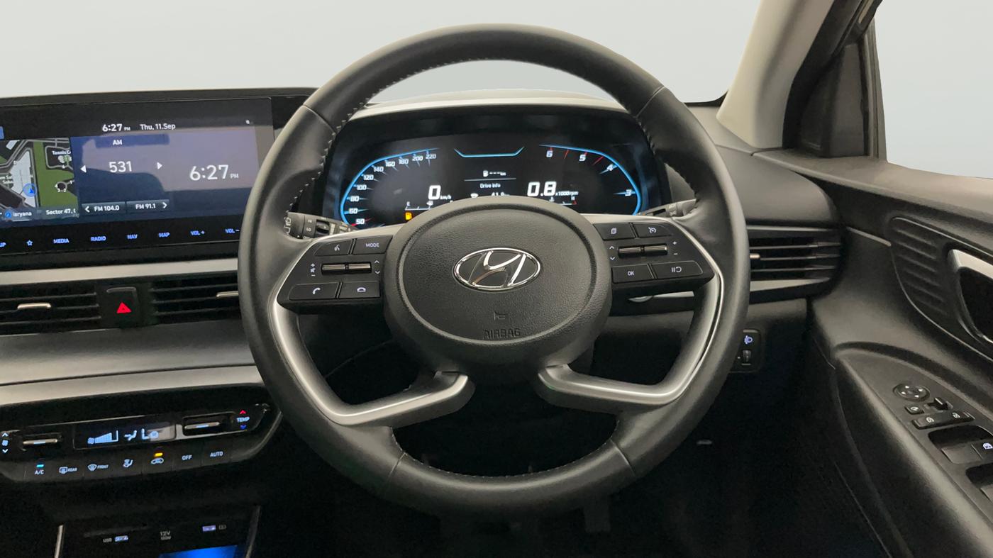 2022 Hyundai NEW I20 ASTA (O) 1.5 CRDI MT, Diesel, Manual, 27,633 km, Steering Wheel Close Up
