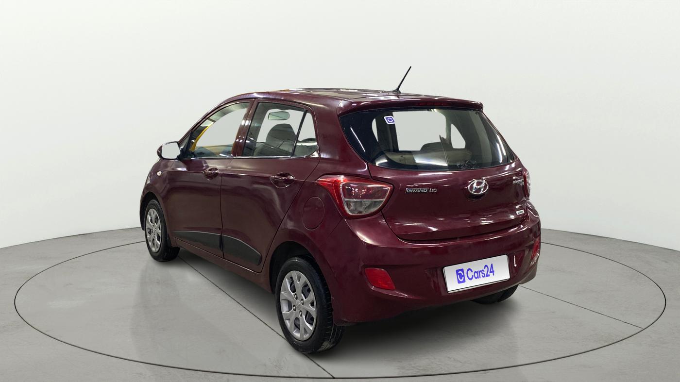 2015 Hyundai Grand i10 MAGNA 1.1 CRDI, Diesel, Manual, 84,587 km, Left Back Diagonal